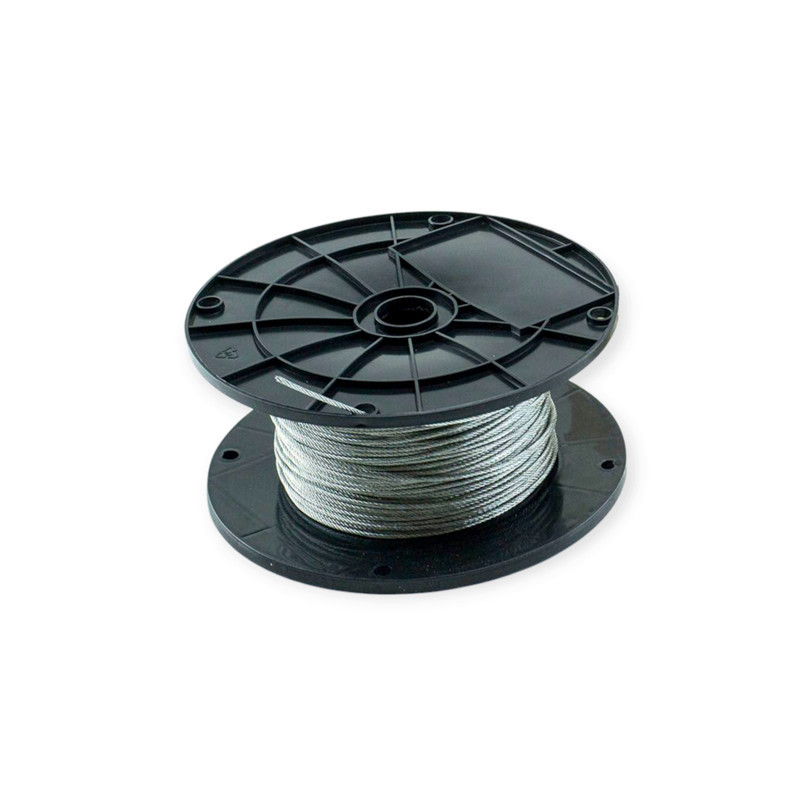 Трос оцинкований 2 мм 6х7+1FC бухта 200м Мукачево - фото 1