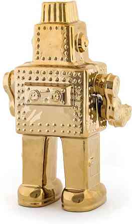 Робот порцеляна, золото 30 x 17.4 см Рівне