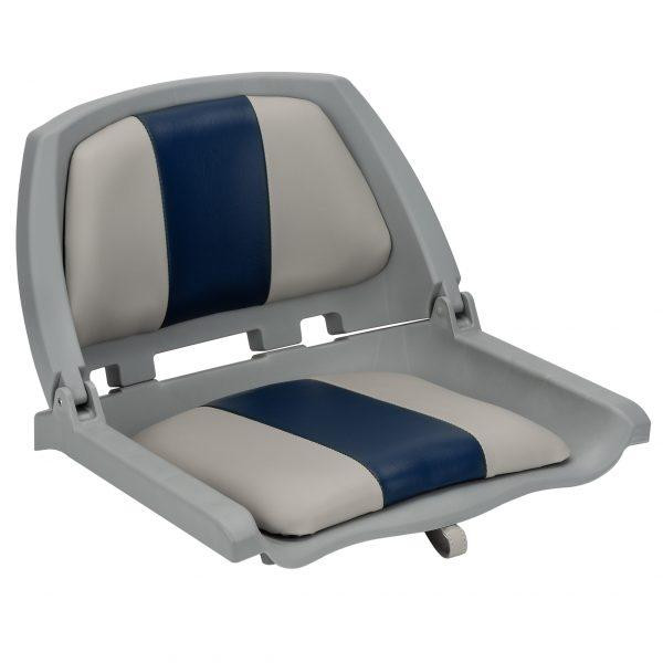 Сиденье RYE TRAVELER  14&#8243; x 18&#8243; x 20&#8243; серо/синие HM40-10009 Дніпро - фото 1