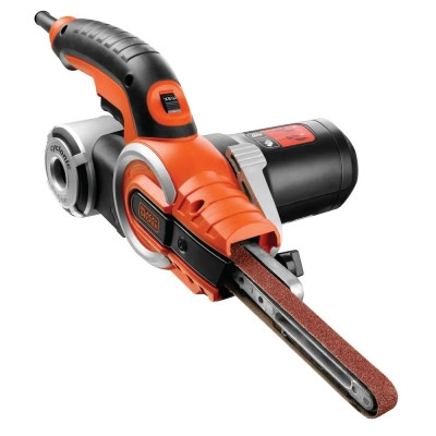 Шліфувальна машина Black&amp;Decker стрічковий напилок, 400 Вт,451х13 мм, 900-1600 м/хв (KA902EK) Вінниця - фото 1