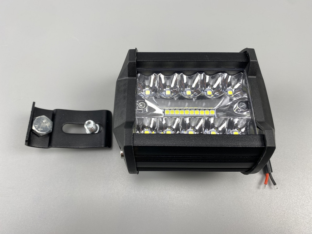 Фара світлодіодна LED прямокутна 60W (20 діодів), робоче світло для автомобіля Мукачево - фото 7