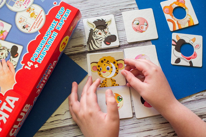 Навчальні пазли. Кумедні звірята. Iq-club для малюків (у) 13203008 Вінниця - фото 7