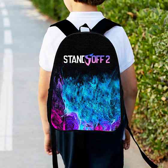 Рюкзак дитячий стендофф "Standoff2" 34х27см, міський ранець для хлопчика з принтом (00346) Київ