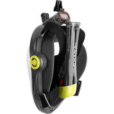 Маска для плавания Aqua Speed Spectra 2.0 9921 чорний, жовтий 247-30 L/XL (5908217699213) Винница