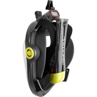 Маска для плавания Aqua Speed Spectra 2.0 9921 чорний, жовтий 247-30 L/XL (5908217699213) Винница - изображение 4