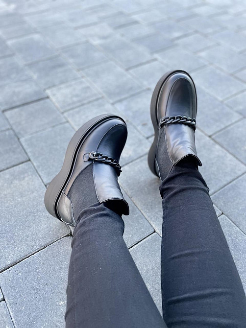 Черевики жіночі ARLEN чорні натуральна шкіра зимові 36р.-23см. 37р.-24см. 38р.-24.5см. (4833) Коломия - фото 6