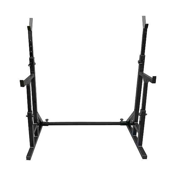 Стійки під штангу 40 на 40 мм зі страхувальними упорами Чорний Київ