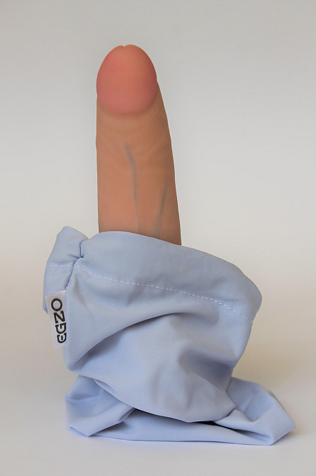 Фаллоимитатор EGZO Ciberskin D001 ( 18 см х 3,5 см ) Sex Aura Киев - изображение 5
