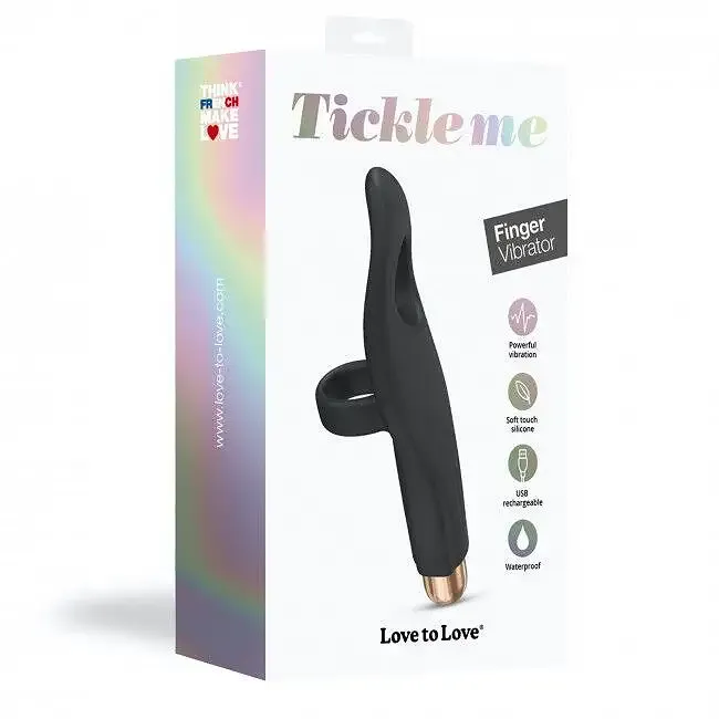 Вібратор на палець Love To Love Tickle me - BLACK ONYX перезаряджається, 3 варіанти використання Львів - фото 7
