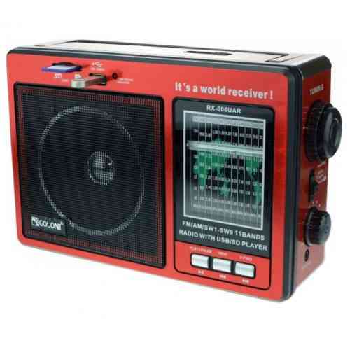 Радіоприймач GOLON-RX 006/ 0816 USB+SD (16 шт) Київ