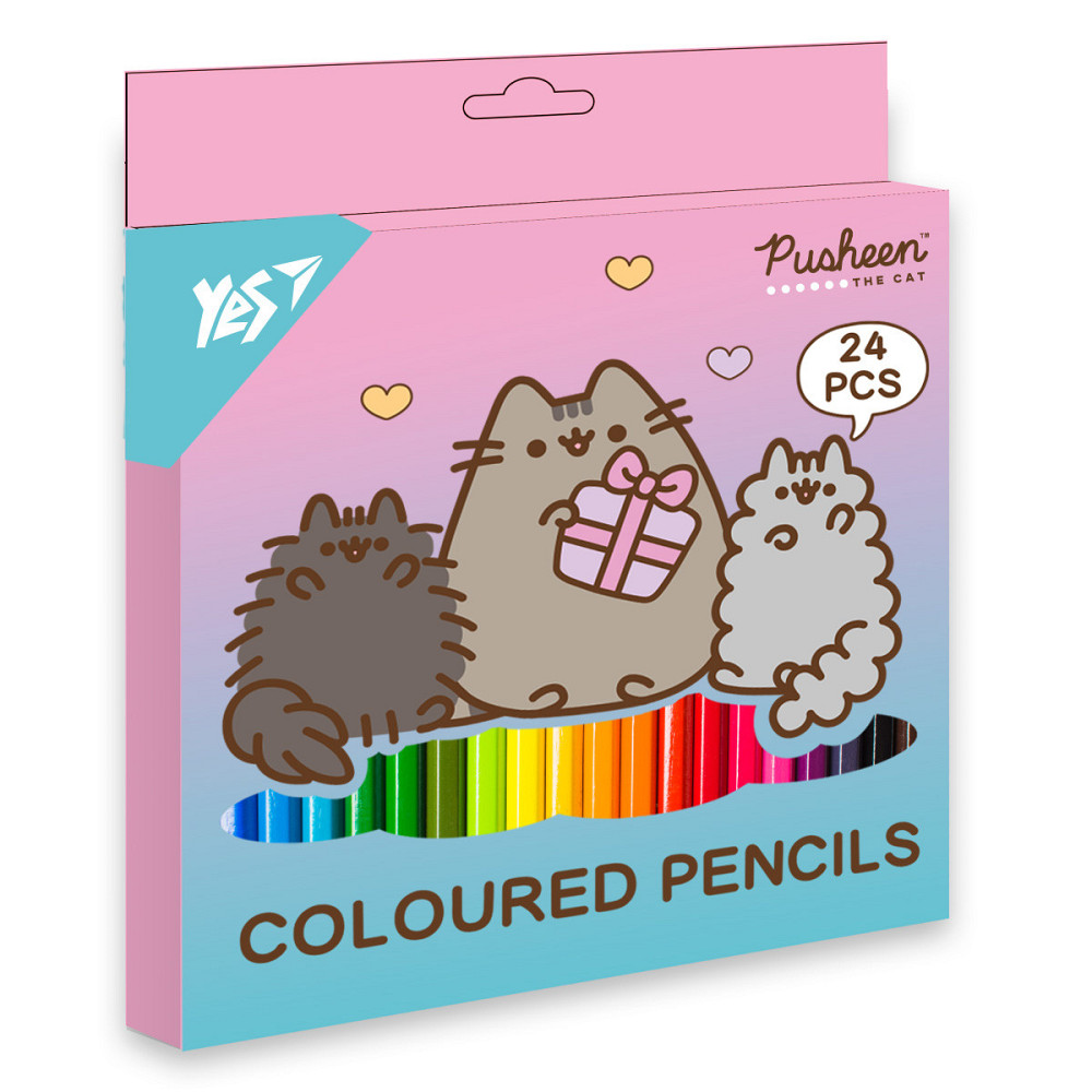 Олівці кольорові 24 кол. "Yes" "Minecraft.Spring"  290776, шт Київ - фото 1