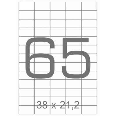 Етикетка самоклеюча Tama 38х21,2 (65 на листі) с/кл (100листів) (17795) Вінниця
