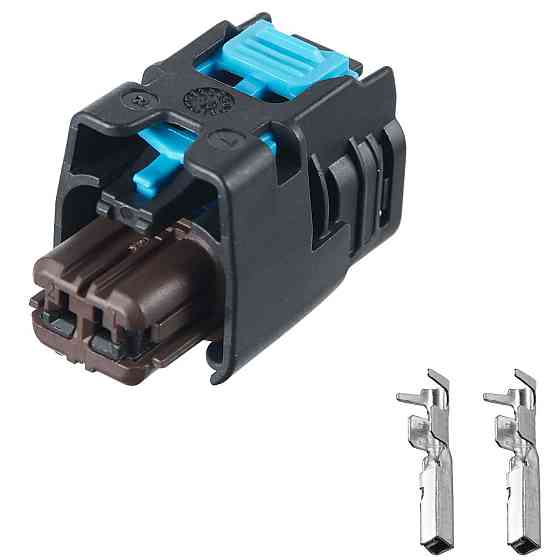 Разъем коннектор 2-кон., 13898956, F49750 APTIV (Delphi) Корея универс., Моторный отсек, Hyundai, Kia 40318 Киев