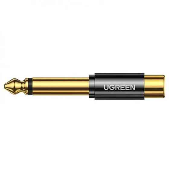 Перехідник UGREEN AV169 6.35mm Male to RCA Female Adapter(UGR-80731) Миколаїв