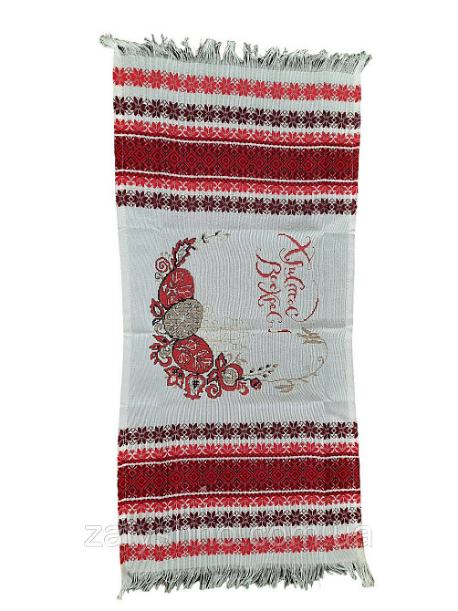 Рушник вишитий великодній на кошик Київ - фото 5