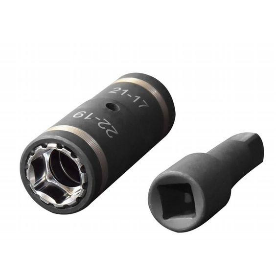 Головка з подовжувачем для обслуговування коліс 4-в-1 17/21ммх19/22мм к-т 2 шт. Одеса - фото 3