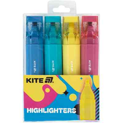 Набор маркеров Kite Highlighter Creative Trendy Colors, набор из 4-х цветов (K24-1144-4) Винница