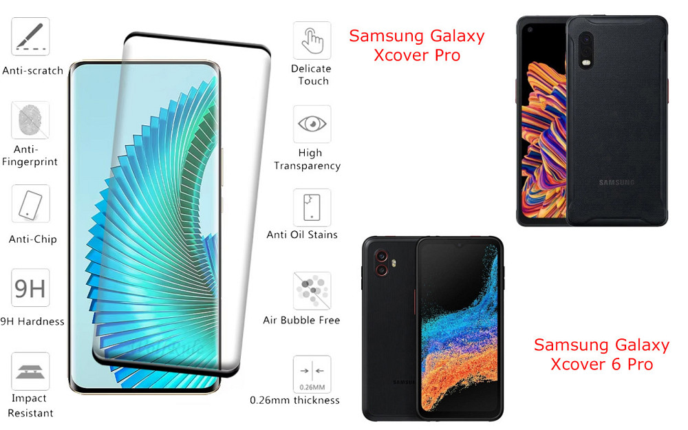 Захисне скло HyperGlass Pro для Samsung Galaxy Xcover Pro, Xcover 6 Pro – максимальна чутливість та захист Київ - фото 2