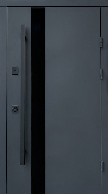 Двері вуличні Qdoors серія СТРИТ 3К з ТЕРМОРОЗРИМ модель ЕЛЕГАНТ 950 Київ - фото 1