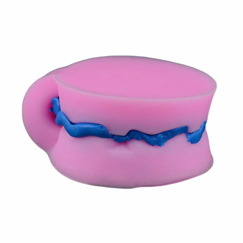 Молд для фоамірану Квітка 80 на 30 мм рожевий Київ - фото 6