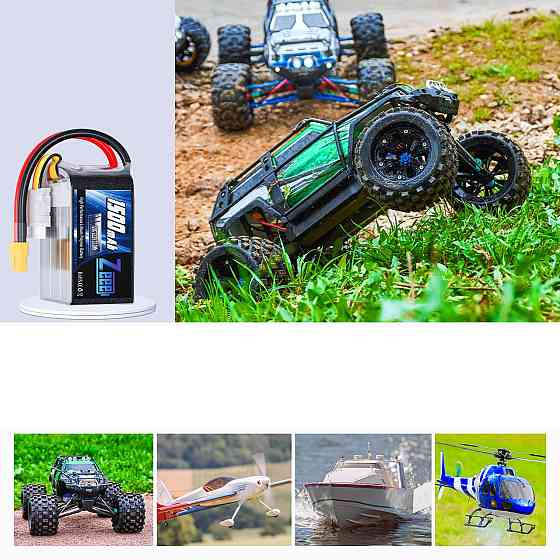 Акумулятор Zeee 22.2V 120C 1500mah 6S RC Lipo XT60 Київ