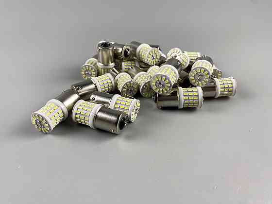 Лампа LED стоп-сигнал покажчик повороту 12V 57 led діодів цоколь 1156 BA15s Мукачево