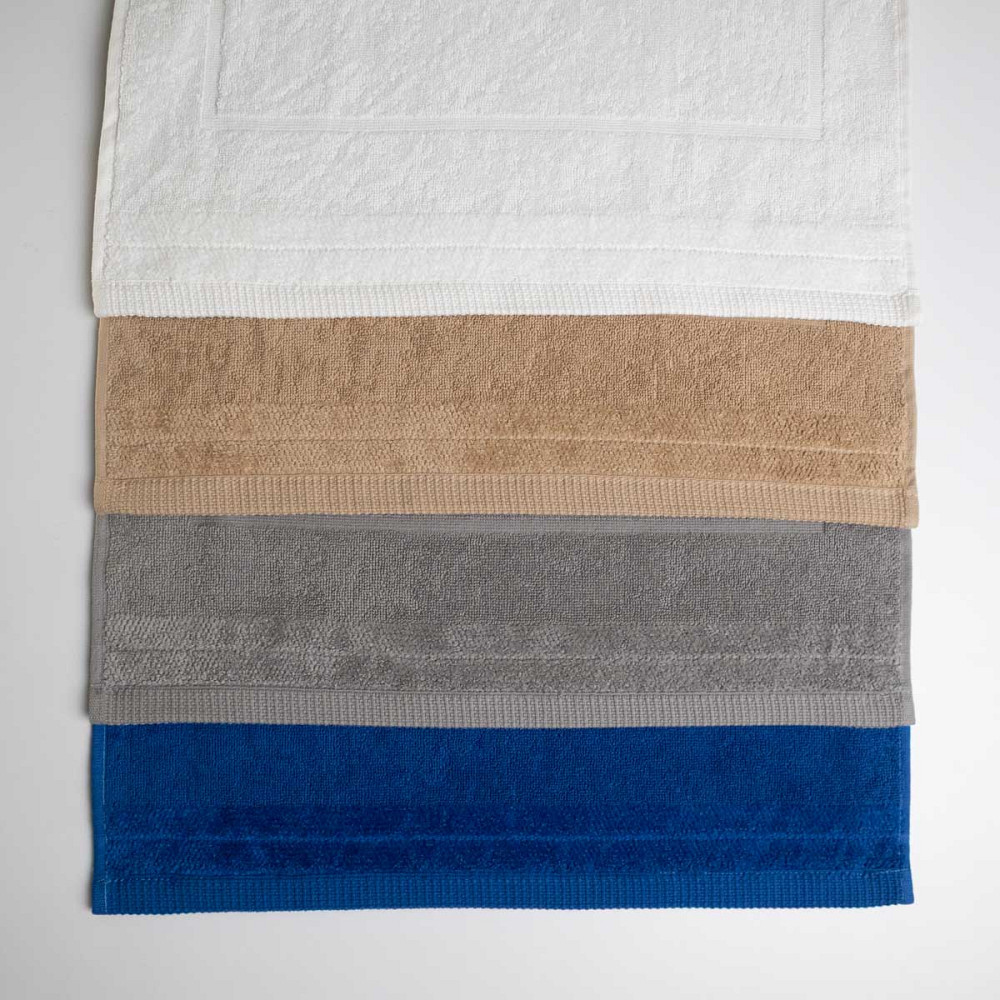 Махровое полотенце для ног Коврик GM Textile 50х70см 500г/м2 (Синий) Сумы - изображение 7
