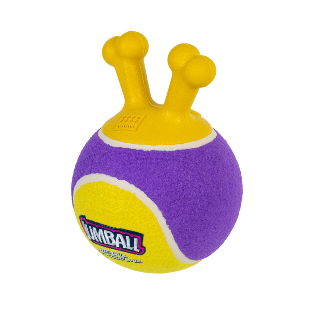 Игрушка для собак Большой теннисный мяч GiGwi JUMBALL, латекс, резина, 18 см Киев - изображение 1