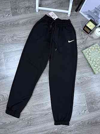 Жіночі теплі спортивні штани — джогери з високою посадкою турецька двонитка пеньє 46/48 Одеса