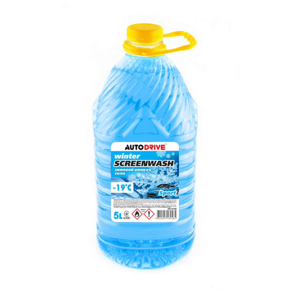 Омивач скла зимовий AutoDrive Sport -19°С 5л Київ - фото 1