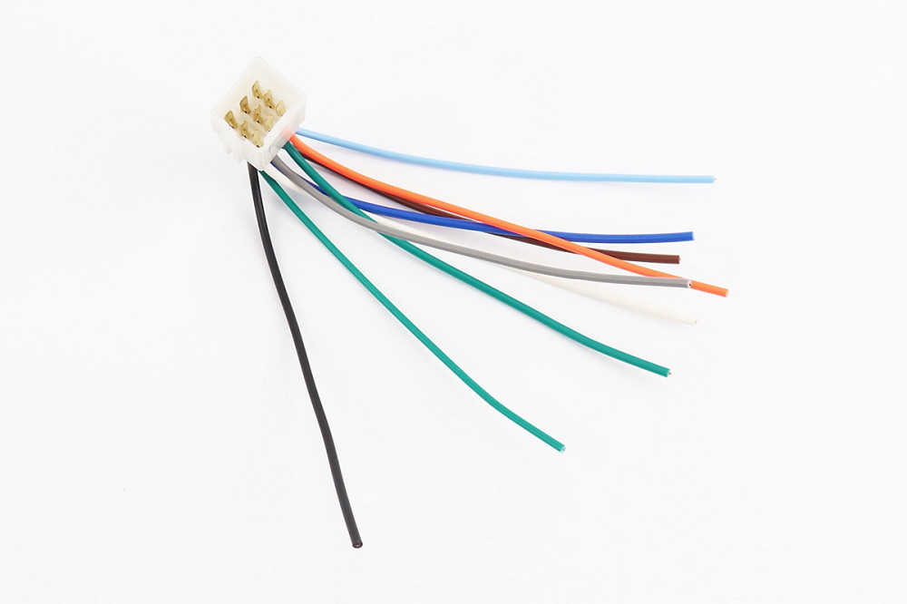 Роз'єм 9 контактів "папа" + 9 проводів Київ - фото 1