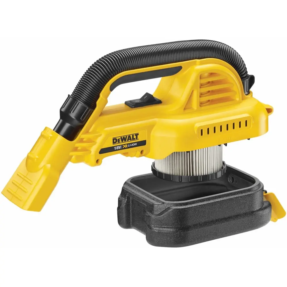 Професійний пилосос акумуляторний DeWALT DCV517N : без АКБ, об’єм 1.9л, шланг 1м (DCV517N) Київ - фото 2