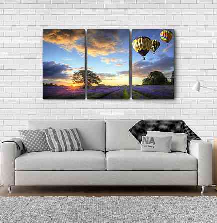 Модульная картина Природа Воздушный Шар  Art-30_3А Киев