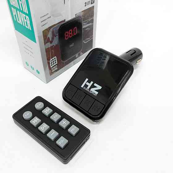 Прикуриватель с функцией FM Модулятора HZ H6-12-24V, Модулятор для зарядки TY-641 для авто Киев