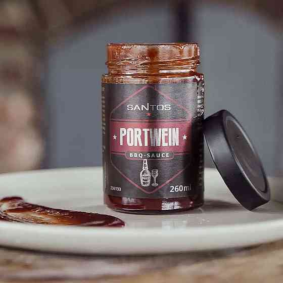 Барбекю соус SANTOS Portwein BBQ Sauce (Віскі-Портвейн), 260мл 236133 Код: 011973 Рівне