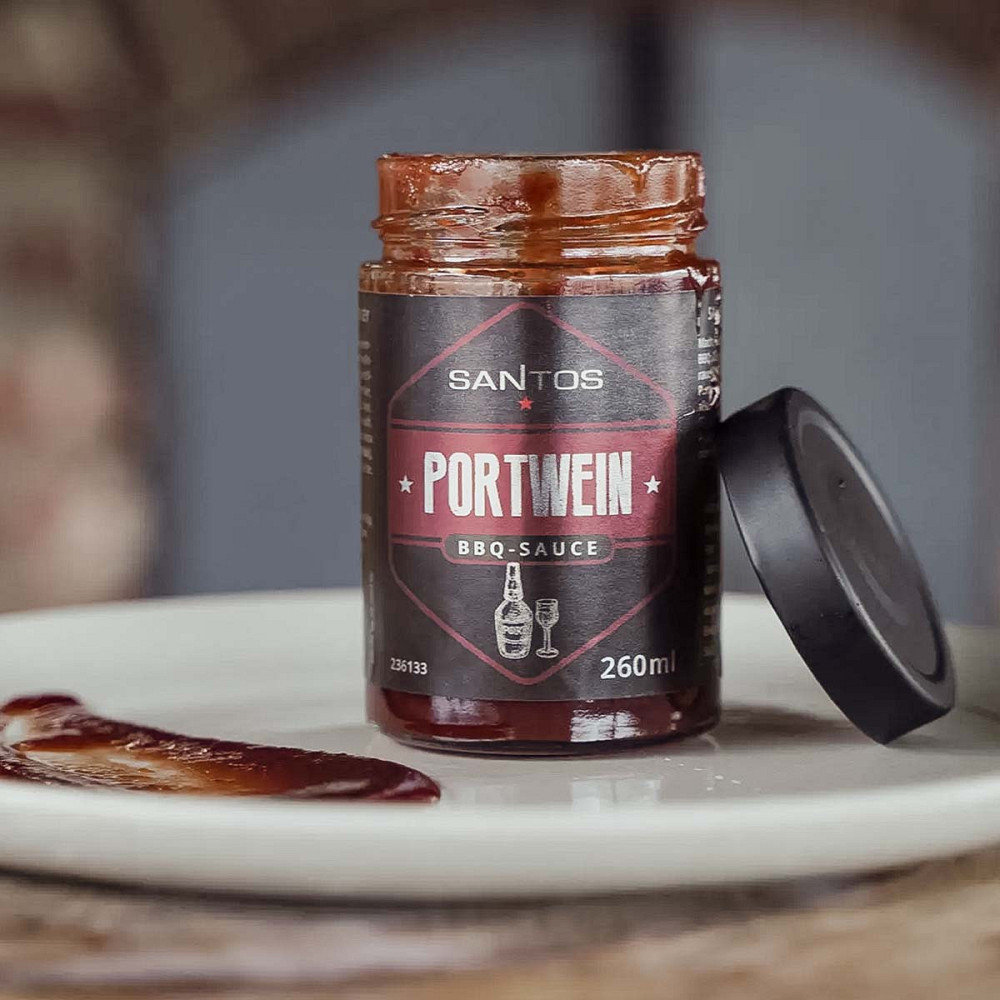 Барбекю соус SANTOS Portwein BBQ Sauce (Виски-Пртвейн), 260мл 236133 Код: 011973 Ровно - изображение 2