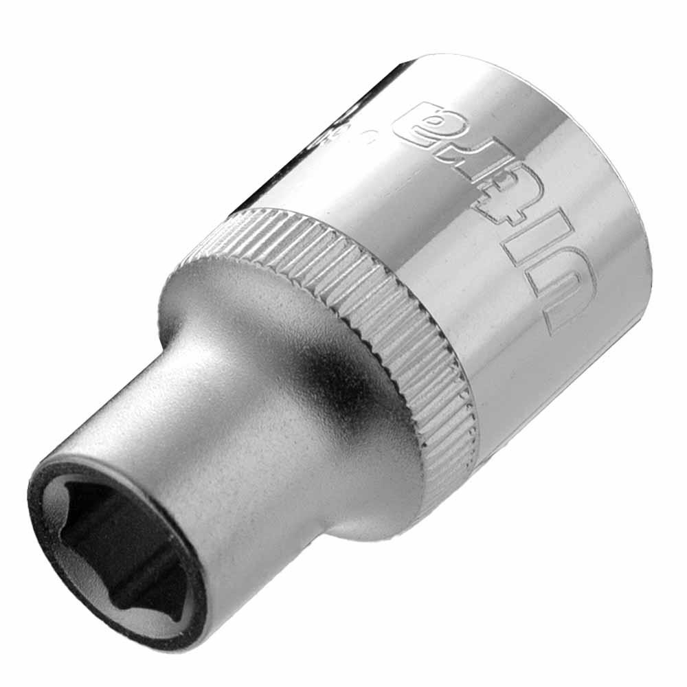 Насадка шестигранна коротка 1/2" 9 мм CrV ULTRA (6070092) Київ - фото 5