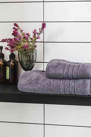 Ecotton Рушник Ecotton 50х90 см махровий високої щільності 420 г/м² сірий Antracite Киев