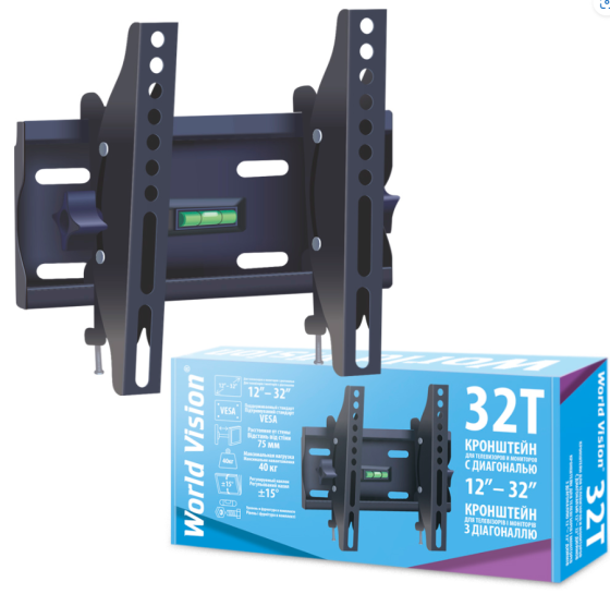 Кронштейн World Vision 32T, VESA 200*200, 12&quot;-32&quot; Вінниця