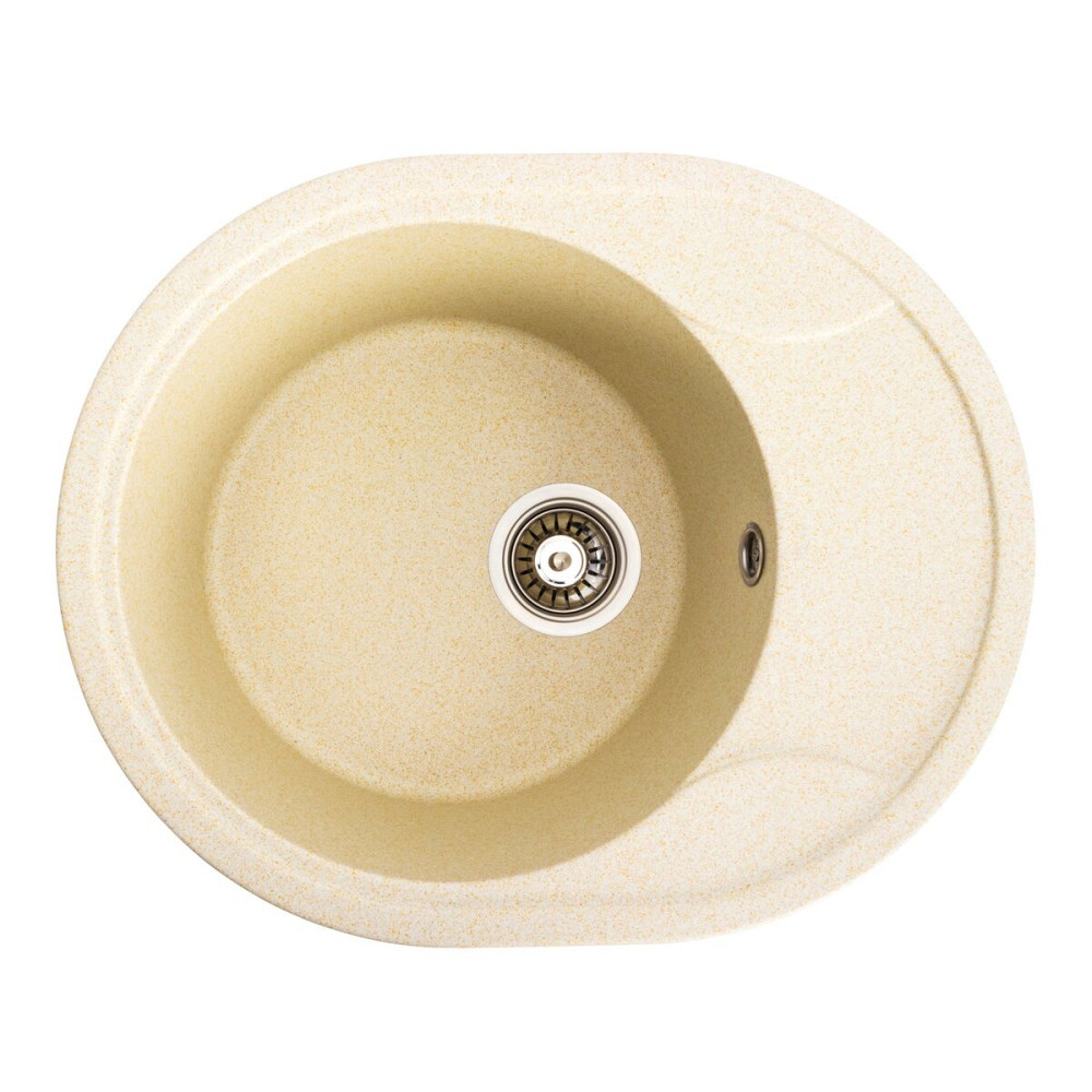 VALESO Гранітна мийка для кухні VALESO ONYX 5847 матова Пісок Київ - фото 1