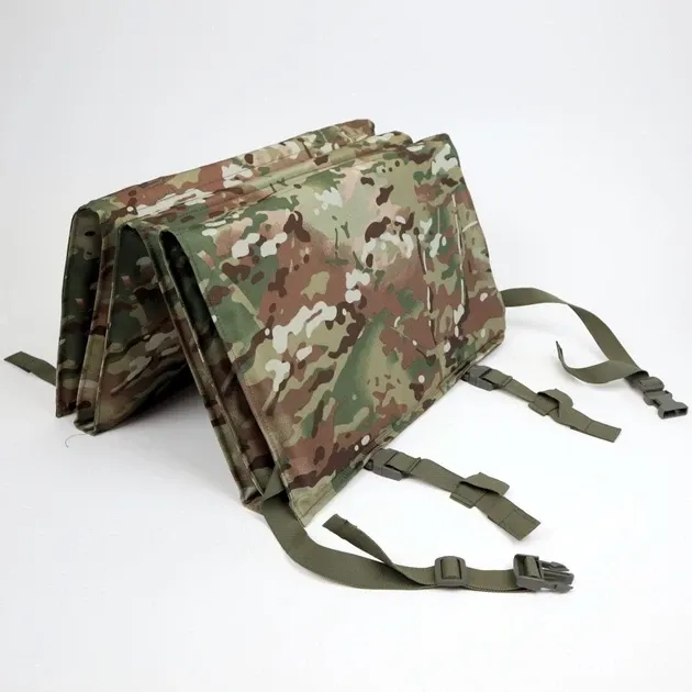 Сидіння каримат коврик тактичне з кріпленням на пояс розкладний 6 секцій Одеса - фото 1