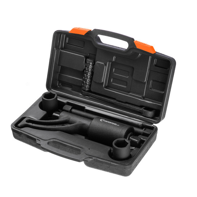 Ключ балонний роторний для вантажних авто, 310 мм, передавальне відношення 1:56, макс. крутний момент 5000 Nm, головки 32, 33 мм, Київ - фото 3