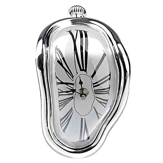 Годинник Сальвадор Далі «Час, що тікає» — настільний годинник Постійність пам’яті 18×12×5 см, стильний сюрреалістичний декор Київ