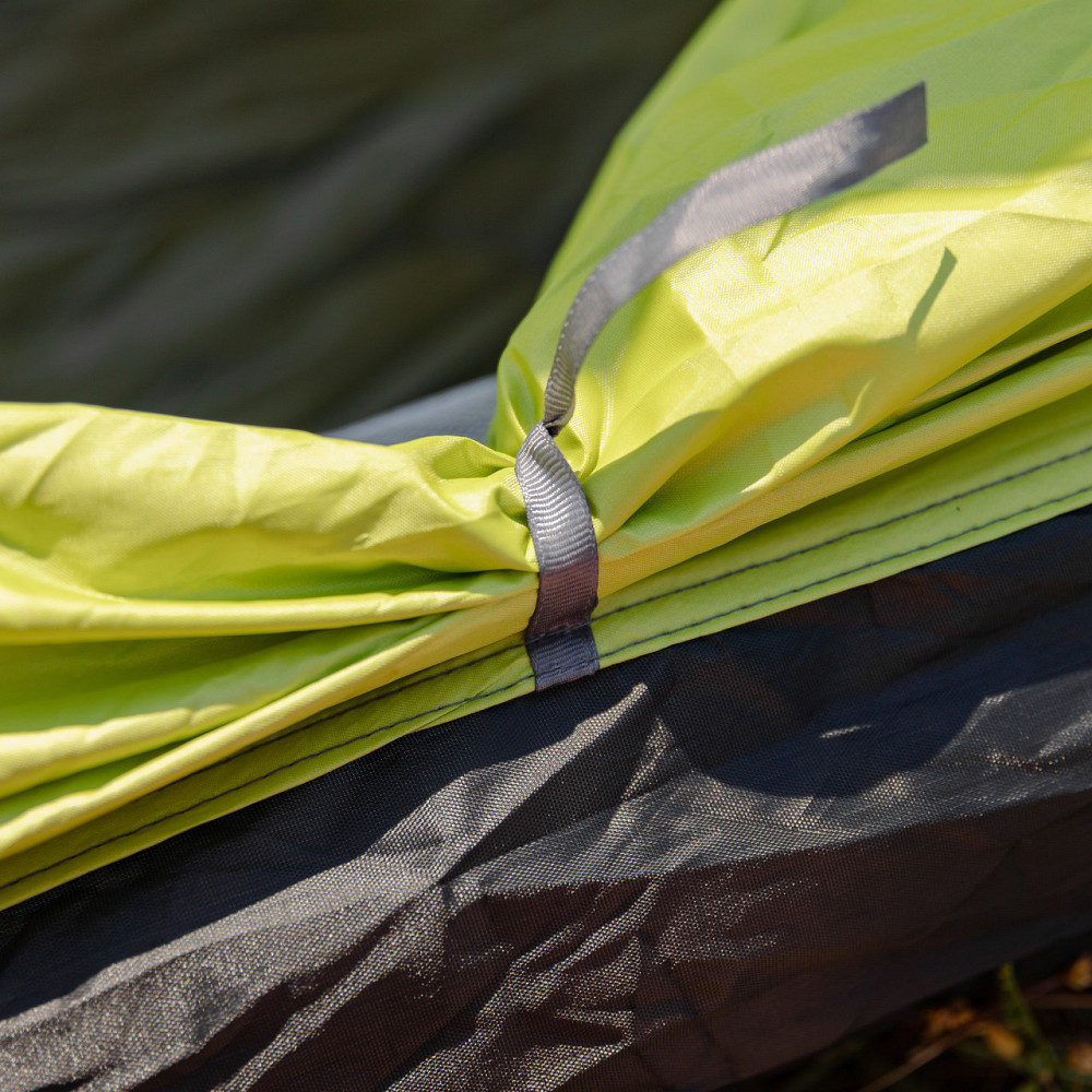 Палатка кемпинговая 2 на 2 метра автоматическая для рыбалки похода туристическая LU-019M Салатовый Киев - изображение 9