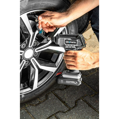 Автомобільний компресор Graphite Energy+ 18V, 7бар (без АКБ та ЗП) (58G041) Вінниця - фото 8