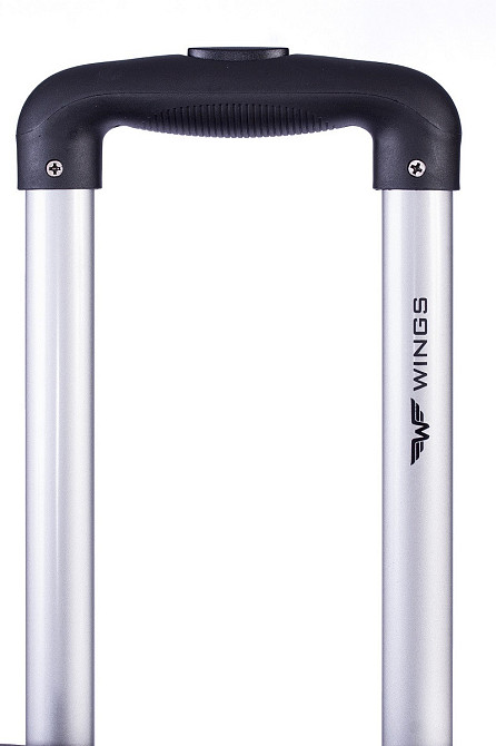 Валіза тканинна WINGS 1701 велика 74 см 2 колеса сіра Київ - фото 4