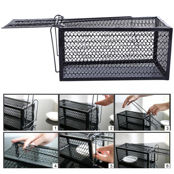 Крысоловка-клетка металлическая большая Днепр - изображение 4