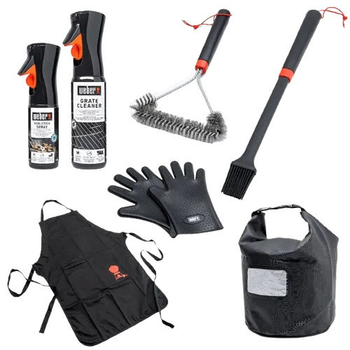 Стартовий набір аксесуарів для приготування і очистки SmokeFire Weber 18307 Код: 011669 Рівне - фото 1