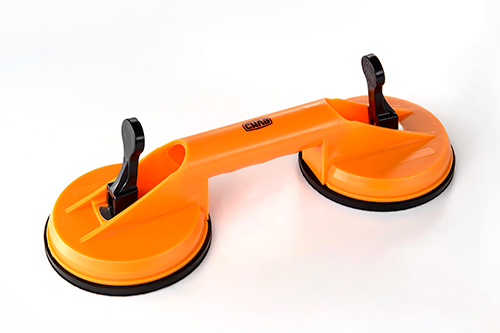 Держатель-присоска для стекла и плитки двойная 2х120мм СИЛА Ровно