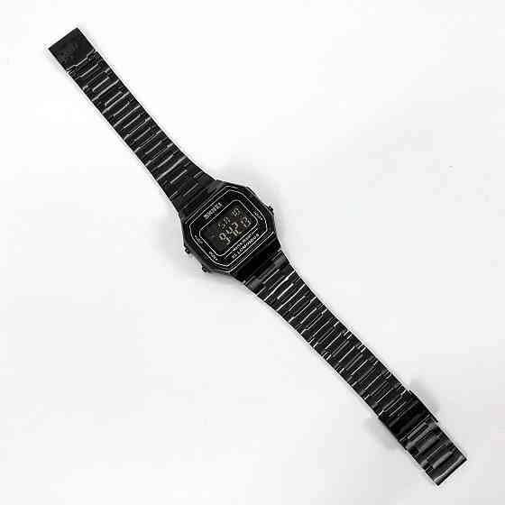 Годинник retro vintage SKMEI 1647BK, Старовинні чоловічі годинники, Годинник квадратний Ретро KM-77 Івано-Франківськ